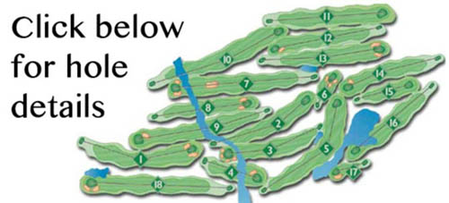 Golf Course Map - Shorewood Country Club